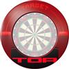 Target Darts TOR Bersagli Surround Parete Protezione Anello, Rosso | Interni ed Esterni Bersagli Surround Anello, Protezione Parete, Compatible Tutto Bersagli Freccette | Professional Home Setup