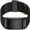 NRVTRE Cintura da esercizio lavabile durezza, Black | Metallo resistente, resistente agli strappi, sudore, comodo da indossare per l ' uso con orologi fitness unisex