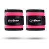 GymBeam Cavigliere Adattabili Pink - Cinturino Professionale per Cavo Basso in Palestra - Chiusura in Velcro e Occhielli in Acciaio - Accessorio per Allenamento Glutei e Gambe