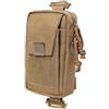 Generic Zaino con cinghie multiuso multiuso in nylon leggero, cachi, Fare | Zaino in nylon leggero con cinghie multiuso per riporre rapidamente gli attrezzi durante le escursioni.