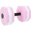 COLLBATH EVA Manubri Acquatici Rosa per Esercizi in Piscina Adulti | Attrezzo Leggero per Condizionamento Completo, Adatto ad Anziani e Corsi Fitness in Acqua