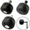 Wodsty Pomello in fibra di carbonio, compatibile con mulinelli SW4000-10000, 9 mm | SW4000-10000 - Manovella per mulinello da pesca, in fibra di carbonio, 19 g, per cuscinetti da 9 mm, manopola modificata in