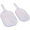 Luocute Set di Racchette da Pickleball in Fibra di Vetro con Borsa da | 16mm di Spessore, Rivestimento in Fibra di Vetro e Nucleo a Nido D'ape, Presa Perforata Texturizzata, Include Borsa