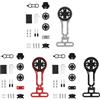 Wodsty Supporto universale per bicicletta in alluminio, supporto per | Supporto universale per computer da bicicletta, in alluminio, per Garmin Wahoo con supporto centrale