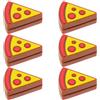TOYANDONA 6 Pezzi Smorzatore Vibrazioni per Racchetta da Tennis in Silicone | Design a Tema Cibo Multicolore, Facile da Installare e Stabile, per Allenamento e Partite