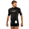 Cressi Rash Guard Man Black Dive Center - Maglia Protettiva Uomo Maniche Corte o Lunghe in Speciale Tessuto Elastico, Protezione Solare UV (UPF) 50+