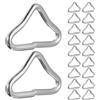 FOMIYES 48 Pezzi Elemento Triangolare per Tappeto Trampolino in Acciaio | Ricambio per Telo e Molle, Uso Esterno e Montaggio, per Manutenzione Domestica, Riduce Usura e Migliora Assorbimento