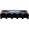 Luxshiny Porta Stecche da Biliardo da Tavolo Multi-slot Nero per Sala Giochi | Supporto a Parete in Plastica e Metallo, Antiscivolo, per Stecche e Tavolo, Uso in Sala Biliardo