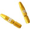 Operitacx 2 Pezzi Tappo Terminale per Cavo Freno Bici in Lega Oro 1,2/1,5 MM | Cavo Interno e Freno, Previene la Sfilacciatura, Ricambio Rapido, Adatto a Vari Impianti