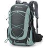 MOUNTAINTOP Zaino da Trekking 40L, Zaino da Montagna per Uomo e Donna | Zaino da Escursionismo per Viaggi, Escursioni e Campeggio, con Copertura Antipioggia, Grafite
