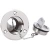 Klanata Riempimento del Ponte del Carburante per Barche, 38 mm, Acciaio Inossidabile 316