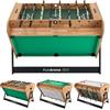 OneTeam FunArena 3in1 - Tavolo da gioco: calcio balilla, biliardo, air hockey; multifunzionale, stabile, compatto con campi di gioco intercambiabili, ideale per casa, sale comuni e stanze di gioco