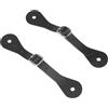 Fdit Cinghie per Speroni in Pelle PU con Fibbia Regolabile per Stivali da | Design a Strato Singolo, Vestibilità Regolabile 18-24 Cm, Fibbia per Addestramento, Equitazione su Sentiero, Lavoro in Ranch