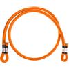 DXEHSEUY Corda elastica resistente per trampolino per bambini, 12 mm x 120 cm, arancione