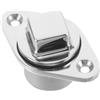 Alipis Tappo di Scarico per Kayak in Acciaio Inox 24mm, Argento | Tenuta Stagna e Prevenzione Perdite, Design Romboidale, per Pozzetti e Impieghi Nautici