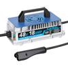 KAISAL EZGO RXV & TXT - Caricatore per carrello da golf, 48 V, 18 A, con | KAISAL Caricabatterie intelligente, impermeabile IP67, ricarica a 5 livelli per batterie al piombo acido da 48 V