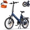 ENGWE O20 Bici Elettrica per Adulti, 75NM Sensore di Coppia, APP | Batteria rimovibile da 48 V 15 Ah,Autonomia 80-140 km, 20x2,125 Pneumatici,Freni a disco idraulici, Spostamenti Urbani
