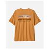 Patagonia Fitz Roy Foothills M - T-shirt - Uomo - Arancione