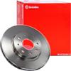 BREMBO 2x Discofreno 09.5527.24 Compatibile con: OPEL ASTRA F, ASTRA F Caravan, ASTRA F CC, CORSA B, TIGRA, VECTRA A, VECTRA A CC