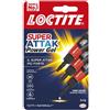 loktite Colla Loctite Super Attak Power Flex gel Mini Trio trasparente Blister da 3 tubetti da 1 g. - 2048632