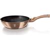 BerlingerHaus Berlinger Haus padella wok in granito 30cm Metallic Line Rose Gold BH6171