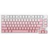 Selius Tastiera meccanica 75%, rosa sakura - Wireless, RGB, hot-swappable - Tasti in PBT - Ideale per il gaming