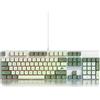 Selius Tastiera meccanica a dimensioni standard - 104 tasti - Illuminazione RGB - Interruttori rossi - USB