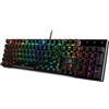 Selius Tastiera da gaming meccanica - Connessione USB - Illuminazione RGB - Completamente programmabile - Pannello in alluminio