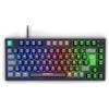 Selius Tastiera da gaming meccanica al 75%, interruttori Gateron G Pro 3.0 gialli, illuminazione RGB, connessione USB-C, layout QWERTZ