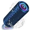 Selius Altoparlante Bluetooth portatile da 20W - Altoparlante stereo wireless - Autonomia della batteria di 36 ore - Resistente all'acqua (IPX6)