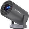 Selius Mini proiettore portatile bianco - Risoluzione 4K - Wi-Fi Bluetooth - Ideale per home theater