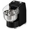 Impastatrice a forcella professionale - Vasca 10 Litri - Impasto 7 Kg - Velocità variabile - Monofase - Colore Nero