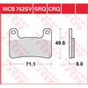 TRW Pastiglie Freno Sinter. Con Abe MCB 752 SV - LUCAS