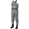 Bassdash Uomo Boot Foot Waders Ultra High Strength Grigio Plaid Pesca Caccia Pettorale Pantaloni lunghi con stivali