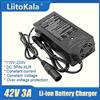 liitokala Caricabatterie LiitoKala 42V 3A per Batterie al Litio 10S 36V, Caricatore per Scooter Elettrico con Connettore XLR