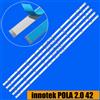 NONE Nuova striscia di retroilluminazione a LED per INNOTEK POLA2.0 42 "TV T420HVN05.0 T420HVN05.2 42LN5758 42LN5406-ZA 42ln5460 42LN5750 42LN575S