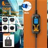 feyree Caricatore EV Feyree Tipo 2 7KW 32A EVSE, Box di Ricarica Portatile con Spina CEE Maschio, Cavo di Ricarica Tipo 1 GB/T 5M per Veicoli Elettrici