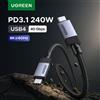 UGREEN Cavo USB C UGREEN Multifunzione USB4 40Gbps PD3.1 240W Ricarica Rapida 8K60Hz per Monitor Laptop MacBook iPhone 17 Samsung