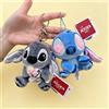 Aoger Statuette Anime Originali di Stitch e Paperino, Bambole di Peluche, Portachiavi, Decorazioni per Zaini, Regali per San Valentino, Laurea e Compleanno
