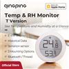 qingping Sensore igrometro termometro Qingping tramite filettatura o Bluetooth, monitor TH interno wireless con display E Ink per la casa, solo IOS