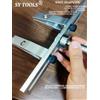 Sy Tools 2 pezzi testa di morsetto per lama di coltello profondità regolabile lama per affilare coltello Jig supporto per lama meccanismo di vibrazione