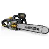 DOVAMAN Motosega elettrica DOVAMAN 2400W, tensione senza attrezzi a 1 passo, barra e catena Oregon 40 cm, lubrificazione automatica, velocità catena 15 m/s