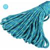 Meetee Corda da tenda per esterni 5/10/20/50M 5mm, corda a 7 fili, paracord da campeggio, corde per borse, cucito, arrampicata, materiale fai-da-te per lavori manuali