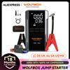 WOLFBOX Avviatore di Emergenza 4000A con Compressore d'Aria 160PSI, Booster Batteria Auto 12V, Ricarica Rapida 65W, Gonfiatore Pneumatici Portatile 24000mAh