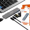 Zenwire 7in 1 HUB USB-C HDMI 4K SD Thunderbolt 3.0 Adattatore USB 3.0 per MacBook Pro Air M1 M2 M3 Zenwire BYL-2011N