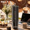 BALASHOV Macchina per caffè espresso elettrica per auto e campeggio domestico Caffettiera portatile Capsule in polvere Caffettiera wireless 2 in 1 da viaggio