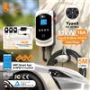 feyree Caricatore EV Feyree Tipo 2 32A 7.6kW 1P con Bilanciamento Dinamico del Carico, Modello 11kW 22kW 3P EVSE Wallbox Smart con Funzione WIFI APP per Auto Elettriche