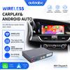 AUTOABC Nuovo CarPlay 2026 per Alfa Romeo Giulia Stelvio 2017-2019, Interfaccia Wireless CarPlay, Decoder Android Auto Retrofit, Supporto Airplay Bluetooth GPS