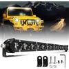 NONE Barra luminosa a LED 60W 120W 180W 240W Super Slim con lente 6D, fari da lavoro a LED, lampada di guida per auto, trattore, SUV, camion, barca, 4WD, 4x4, fuoristrada, ATV