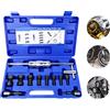 Set Estrattore Cuscinetti Interni 12 Pezzi 8-32mm con Martello Scorrevole per Fori Ciechi, per Auto e Moto